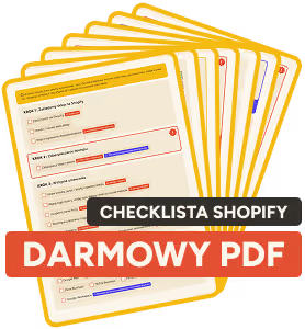 Ikona Darmowego PDFa - Checklista Shopify od Mercora Studio