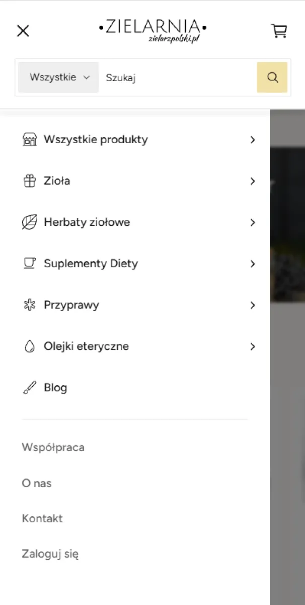 Zielarz Polski Nowy Szablon Mercora Studio